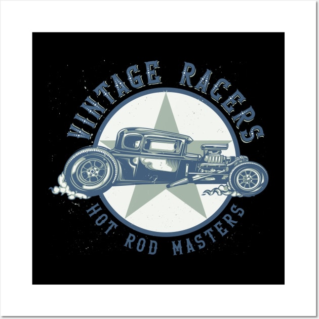 Hot Rod Wall Art by GoEast